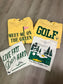 Early Birdie Breakfast Ball Golf graphic tshirt