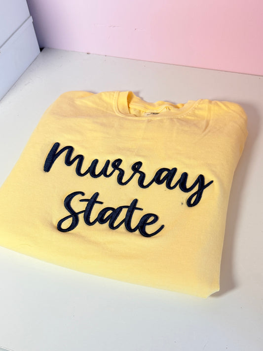 Murray State 3D Puff embroidered tshirt