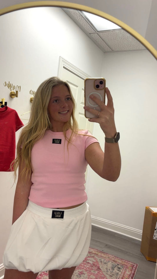 Lulu Mack Baby Doll Tee Pink