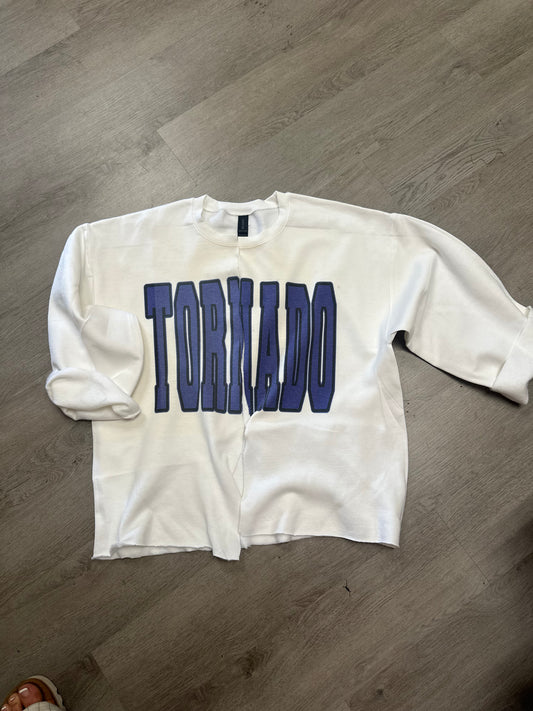 Tornado Cardigan white