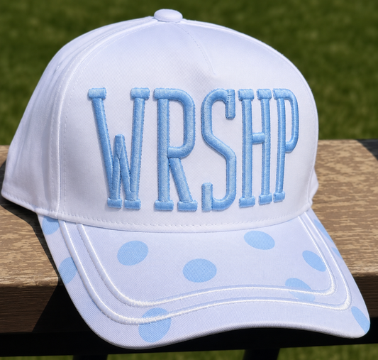 WRSHP embroidered trucker hat