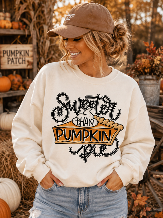 Sweeter than Pumpkin Pie T-shirt or sweatshirt