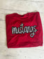 Mustangs sequin T-shirt or crewneck spirit wear