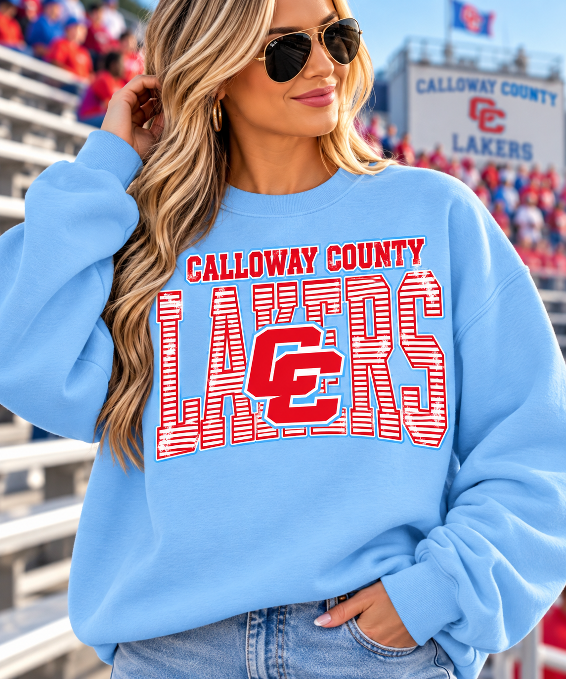 Calloway Lakers T-shirt or sweatshirt
