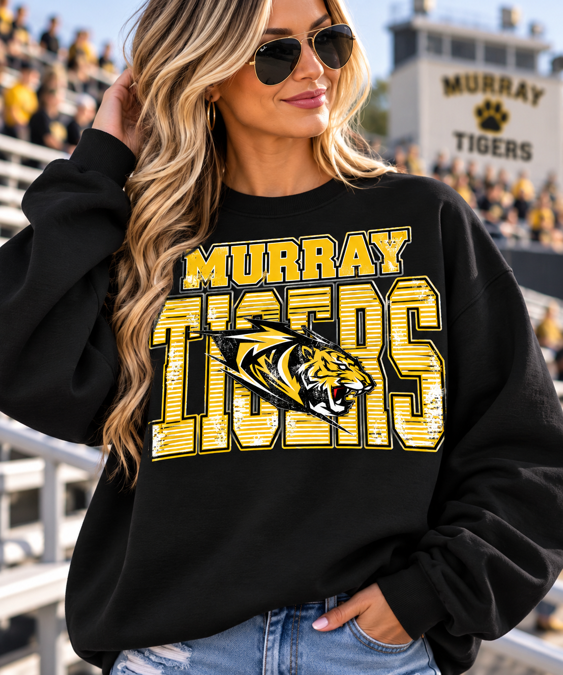 Murray Tigers Mascot T-shirt or sweatshirt