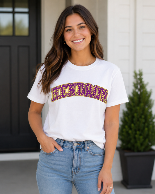 Hendron Polka Dot spirit wear