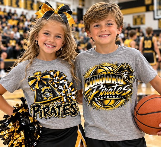Pirates Basketball tshirt or sweatshirt