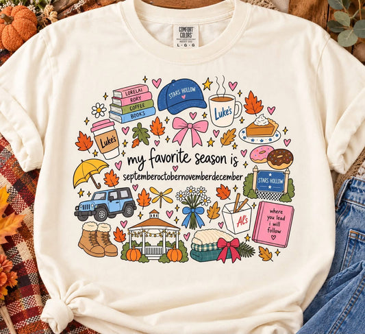 My Favorite Season T-shirt or sweatshirt