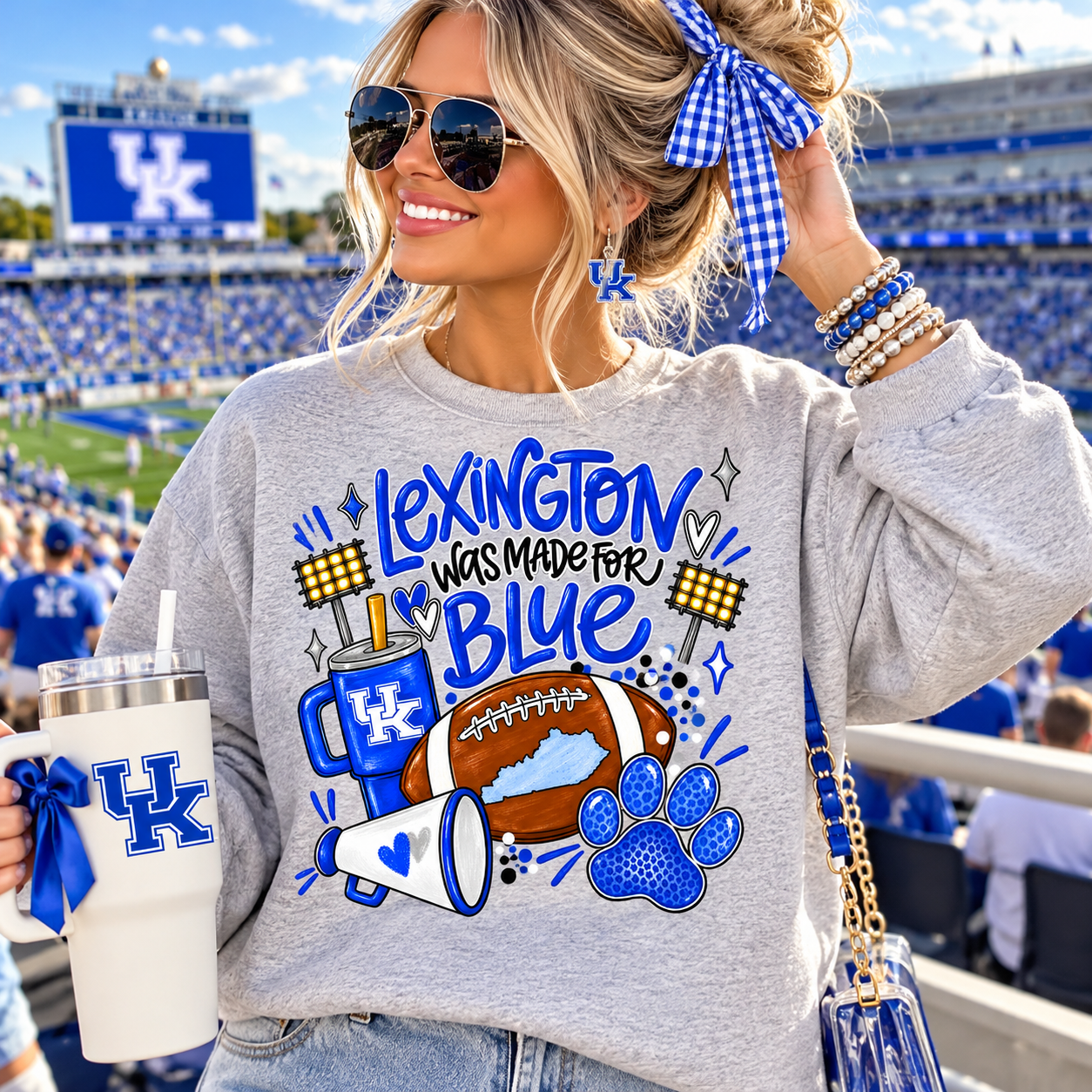 Lexington was Made for Blue Wildcats T-shirt or sweatshirt