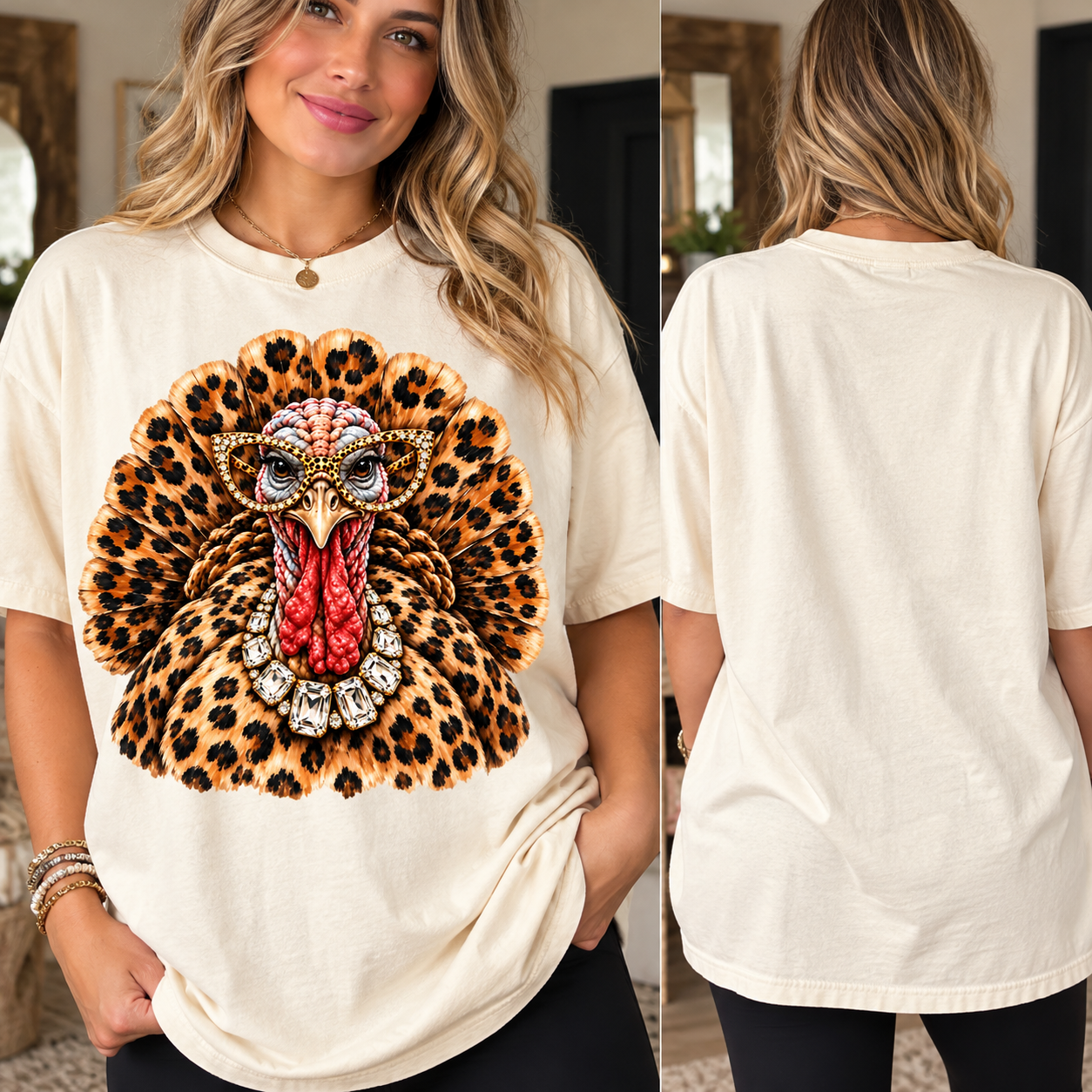 Turkey Tee on Comfort Colors