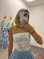 Blue Days Tube Top