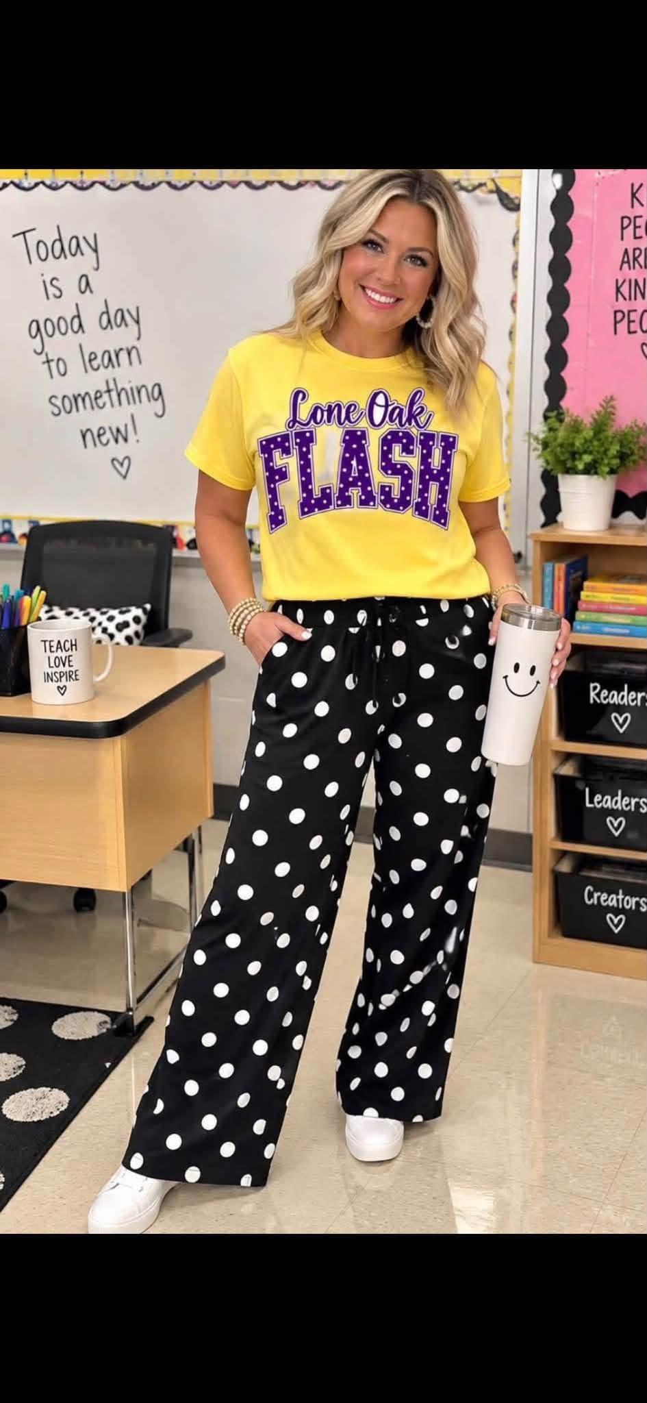 Lone Oak Flash yellow tshirt or sweatshirt