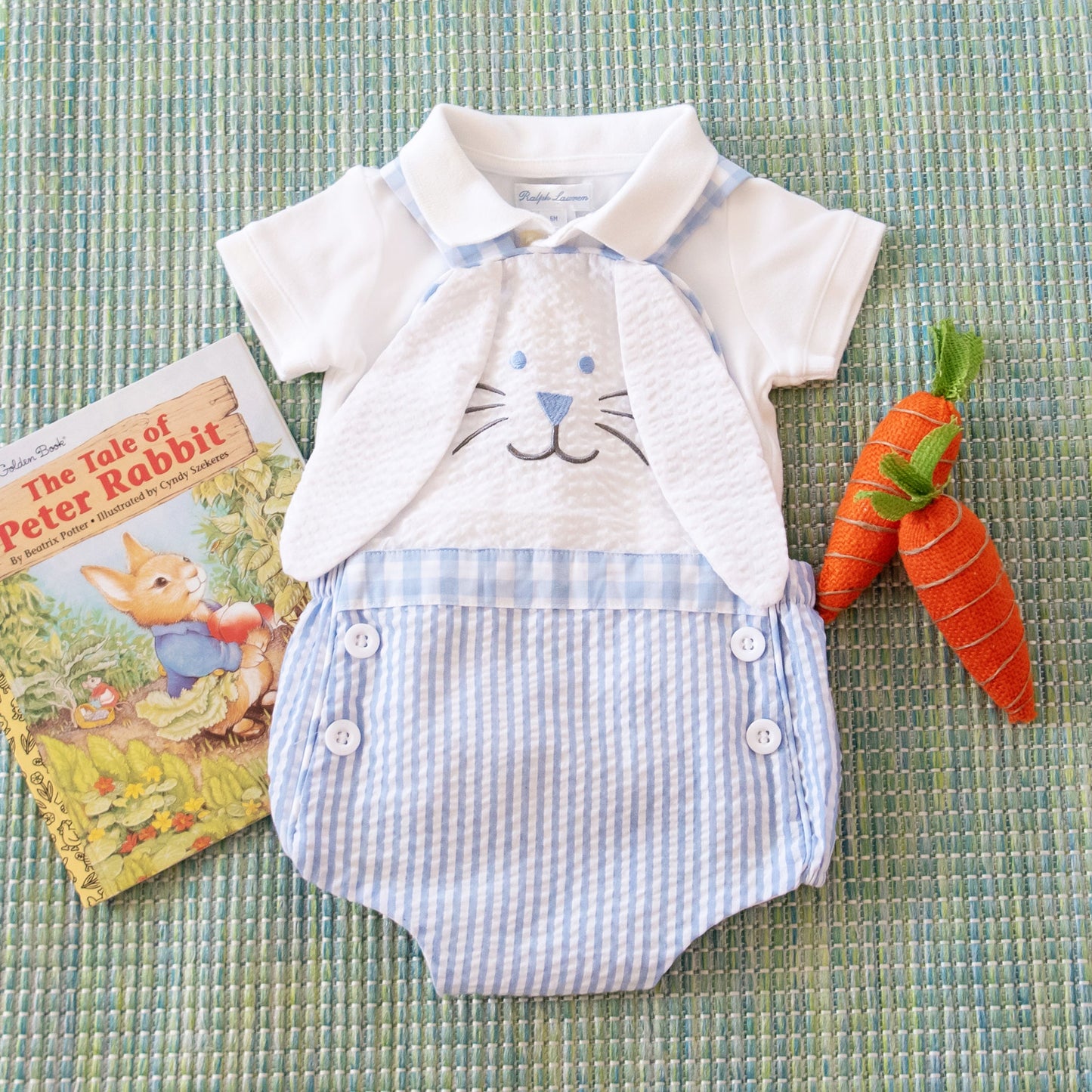 Blue Bunny Sunsuit