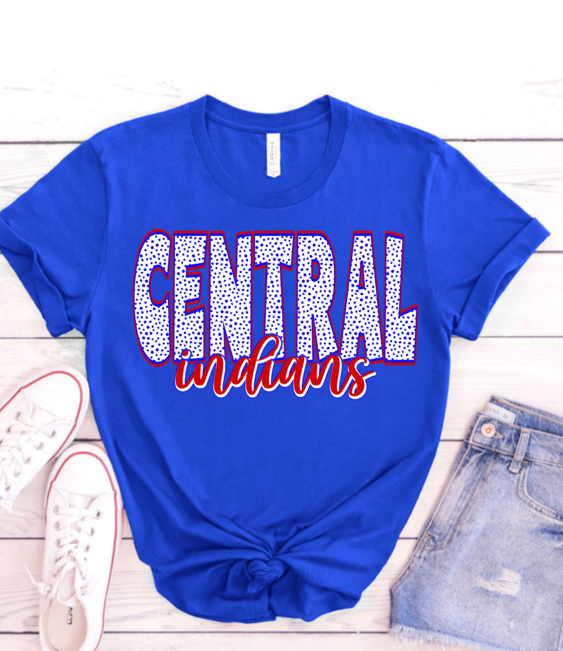 Show your colors Central Indians Spirit Wear