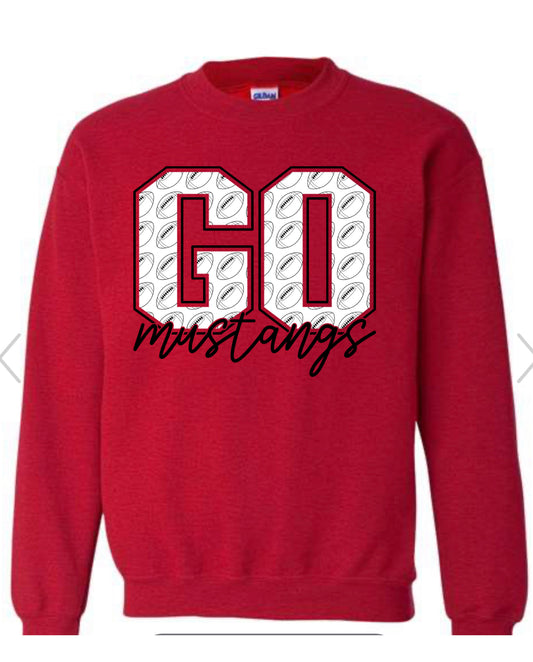 Mustang Football Spirit Wear