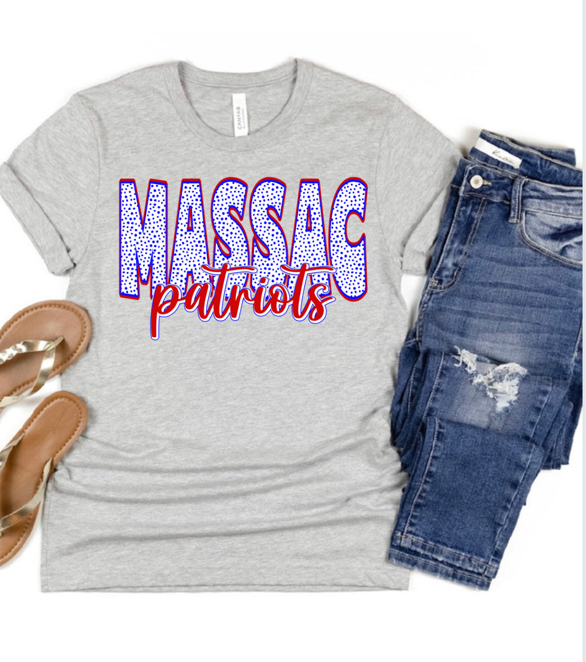 Show your colors Massac Patriots Spirit Wear