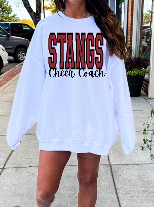 Stangs Cheer Coach Spirit Wear