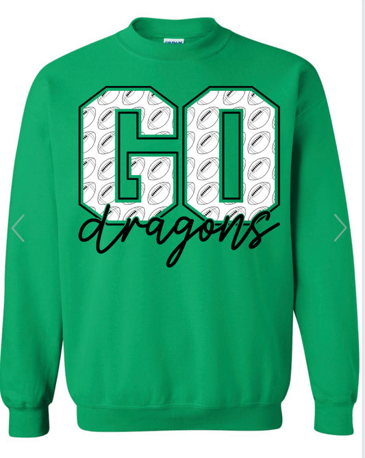 Dragons football Spirit Wear