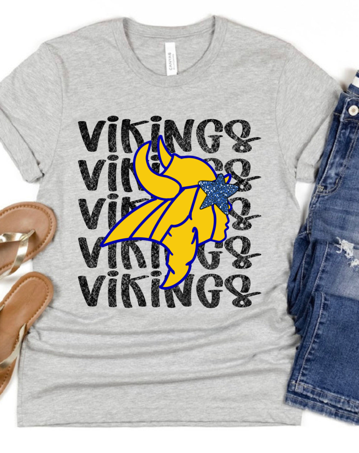 Vikings Star Mascot Spirit Wear