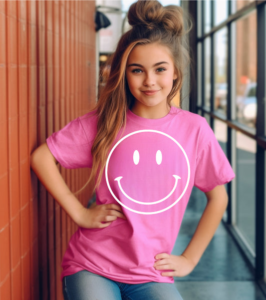 All smiles tween tee