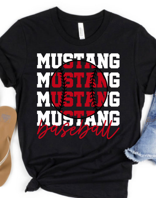 Mustang baseball Spirit Wear