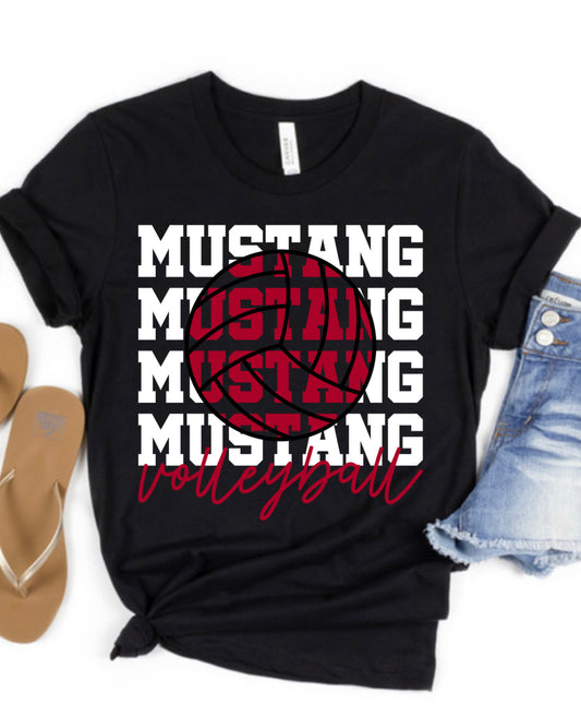 Mustangs Volleyball Spirit Wear