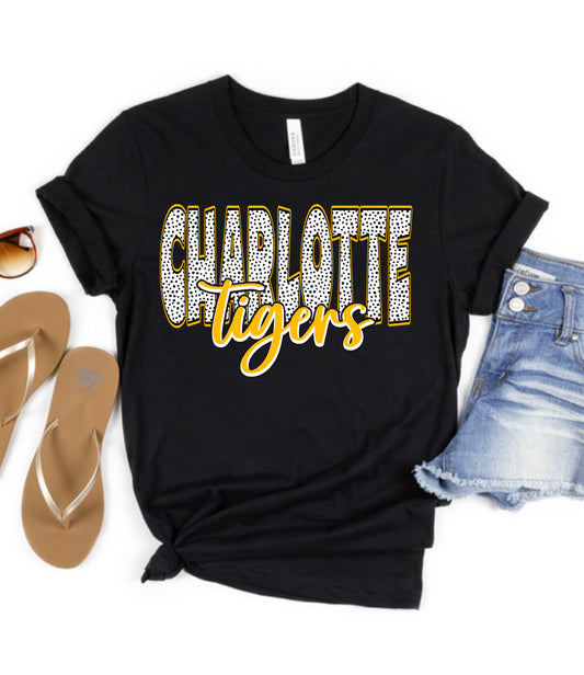 Show your colors Charlotte Tigers Spirit Wear