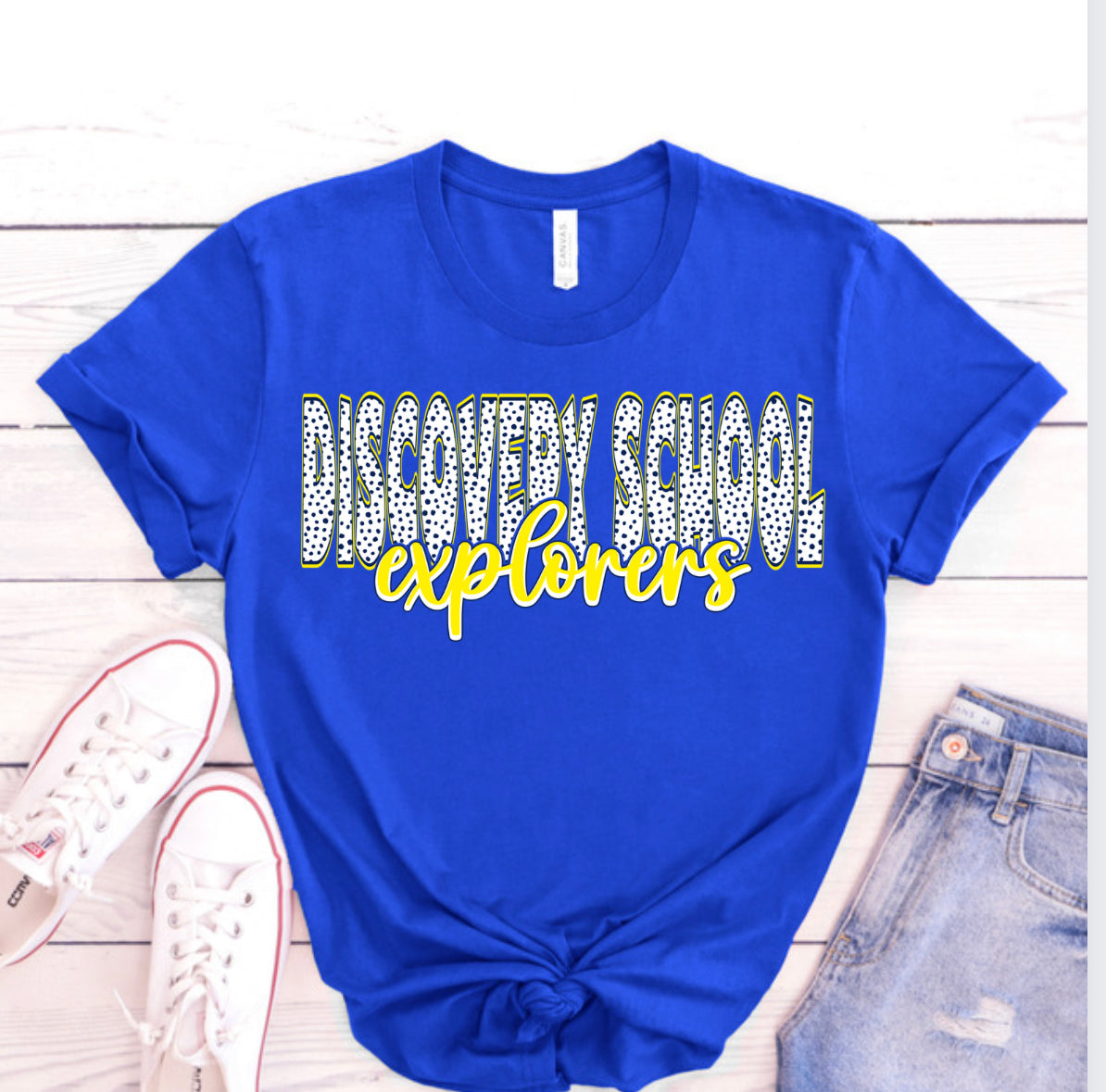 Show your colors Discovery Explorers Spirit Wear