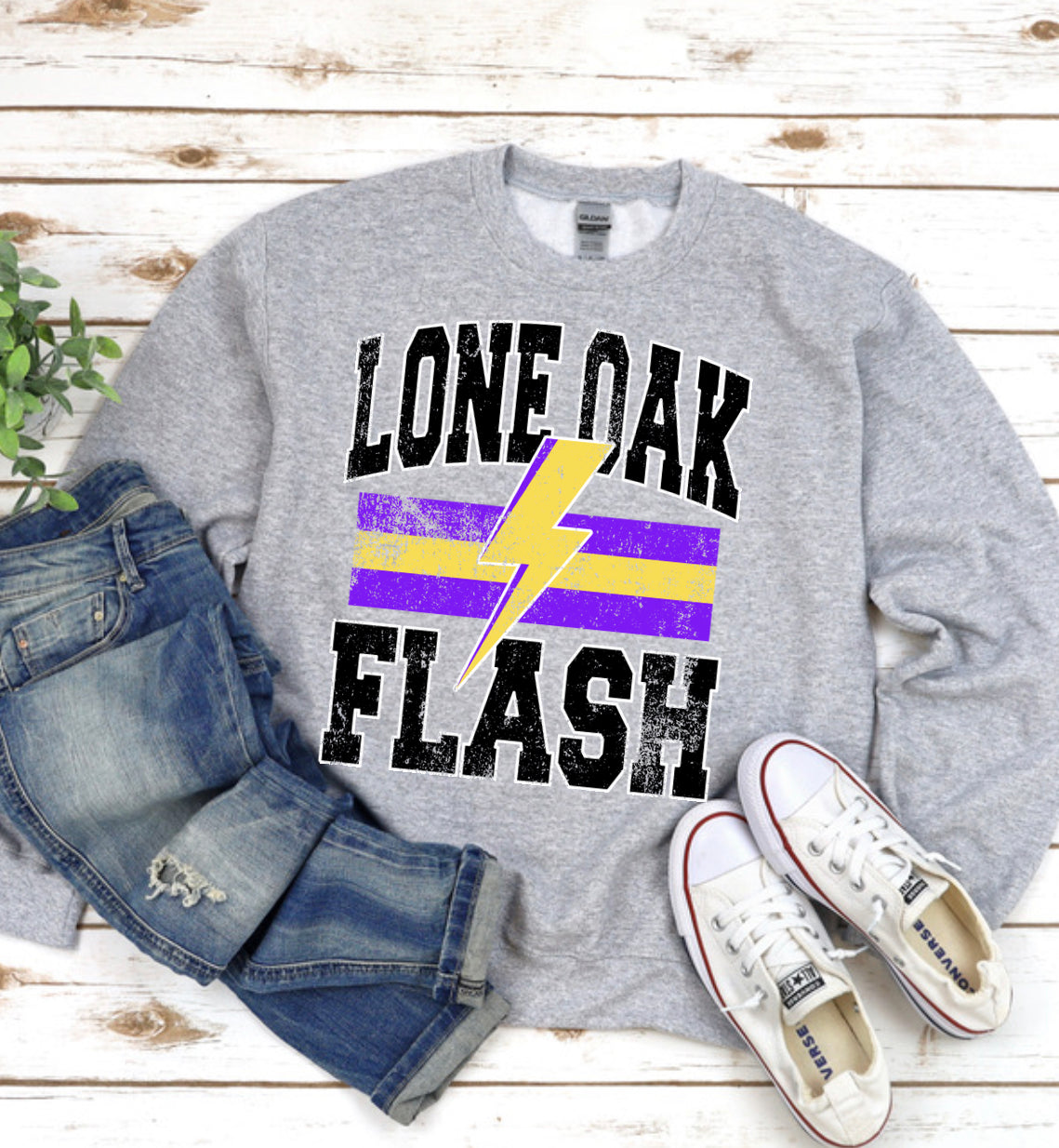 Lone Oak Flash Spirit Wear