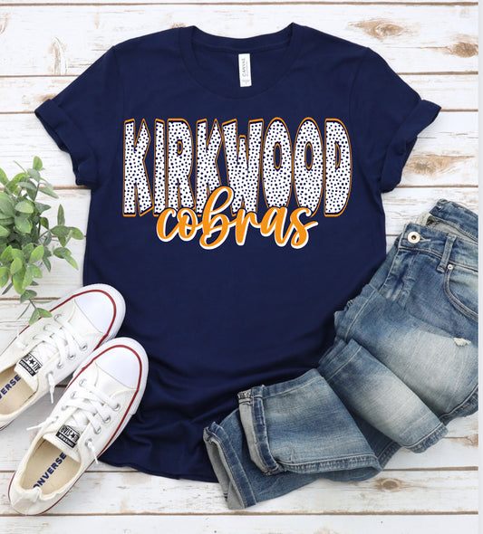 Show your colors Kirkwood Cobras Spirit Wear