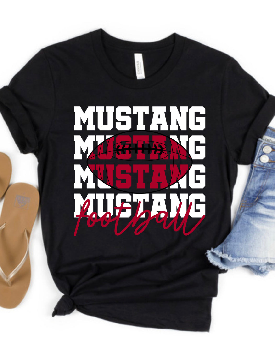 Mustangs football Spirit Wear