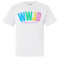 WWJD He would Love First Graphic tee