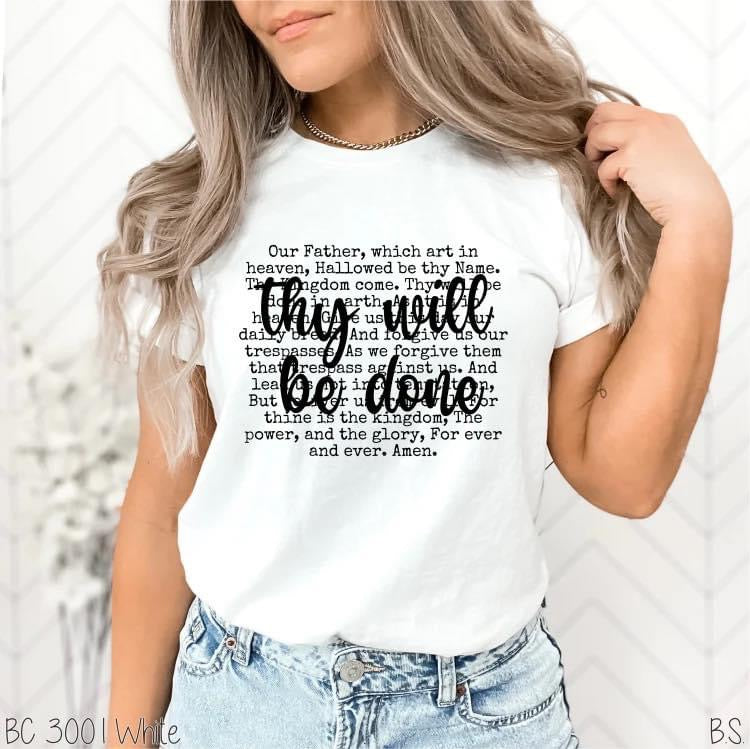 Thy will be Done Graphic Tee